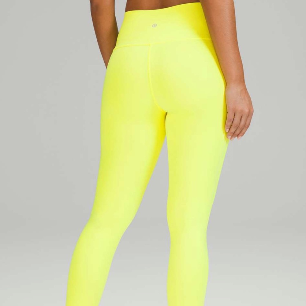 Lululemon Yellow Align Tights
